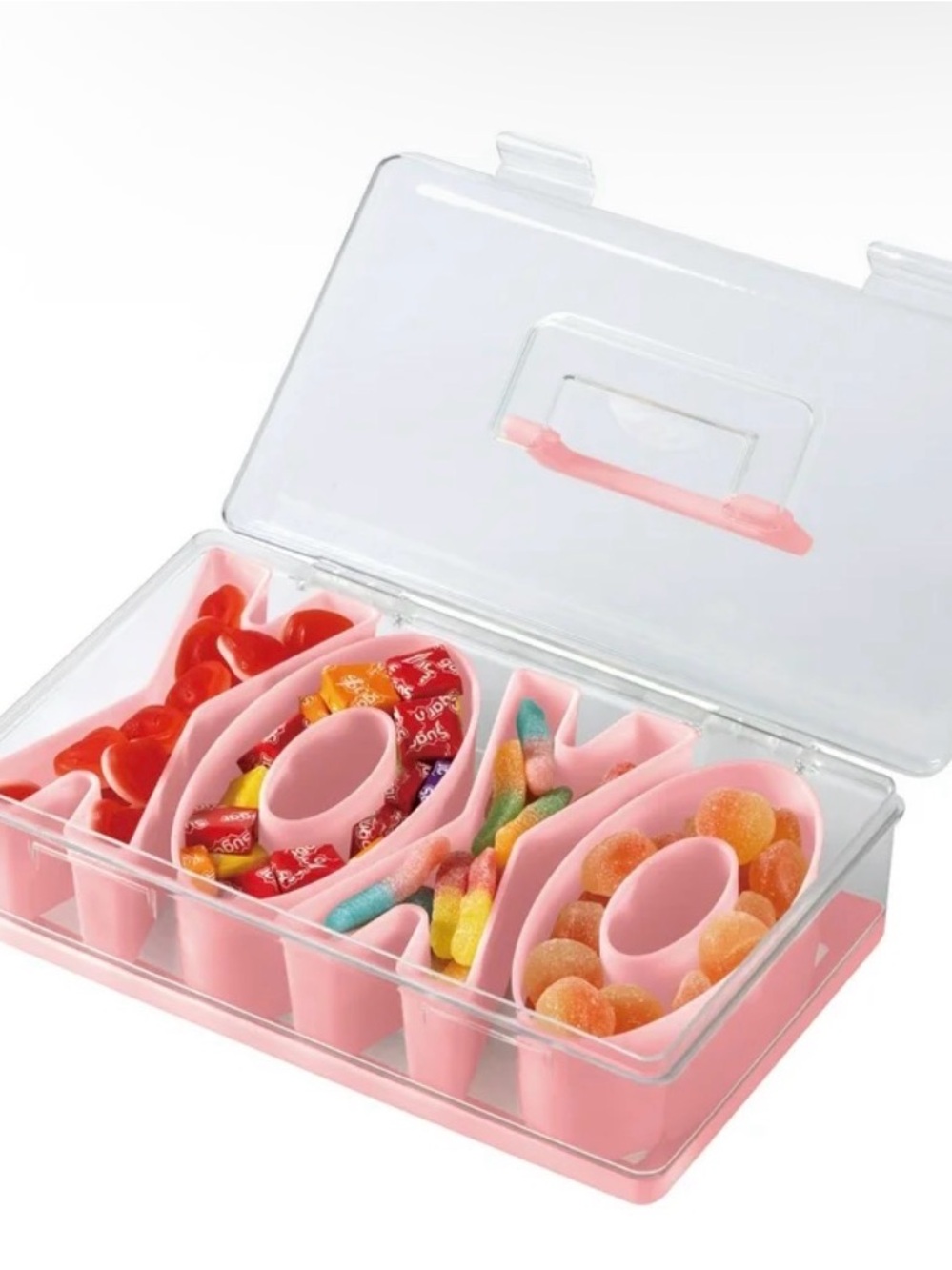 Cook with Color Red “XOXO” Snackle Box - Picture 3 of 5